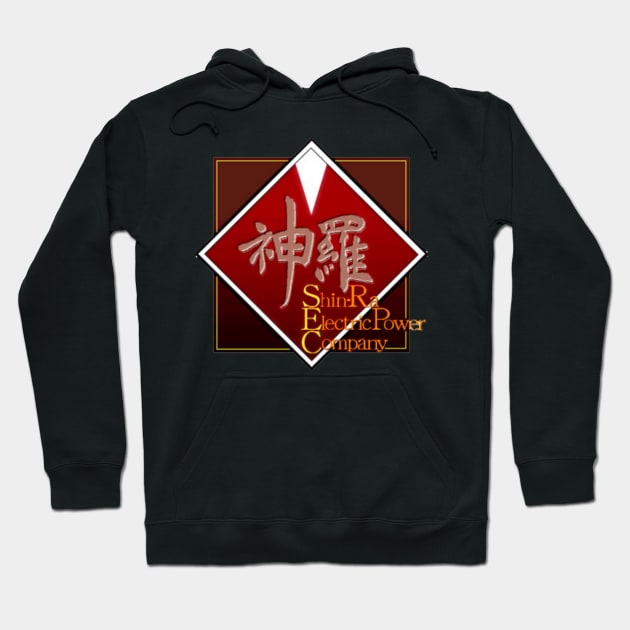 Shinra Electric Power Company Hoodie by Gamers Utopia